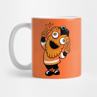 Kawaii Orange Mascot Mug